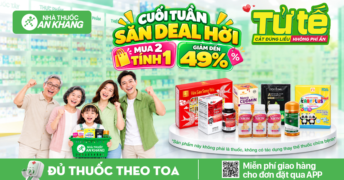 Cuối tuần săn deal hời – Mua 2 tính 1, giảm đến 49% Cuối tuần săn deal hời – Mua 2 tính 1, giảm đến 49%