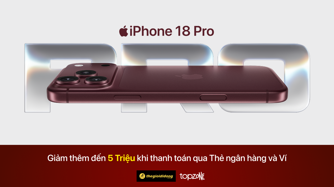 Tổng Hợp Ưu Đãi Thanh Toán Qua Thẻ Ngân Hàng Và Ví Cho Khác Hàng Khi Mua Iphone 18 Pro Series