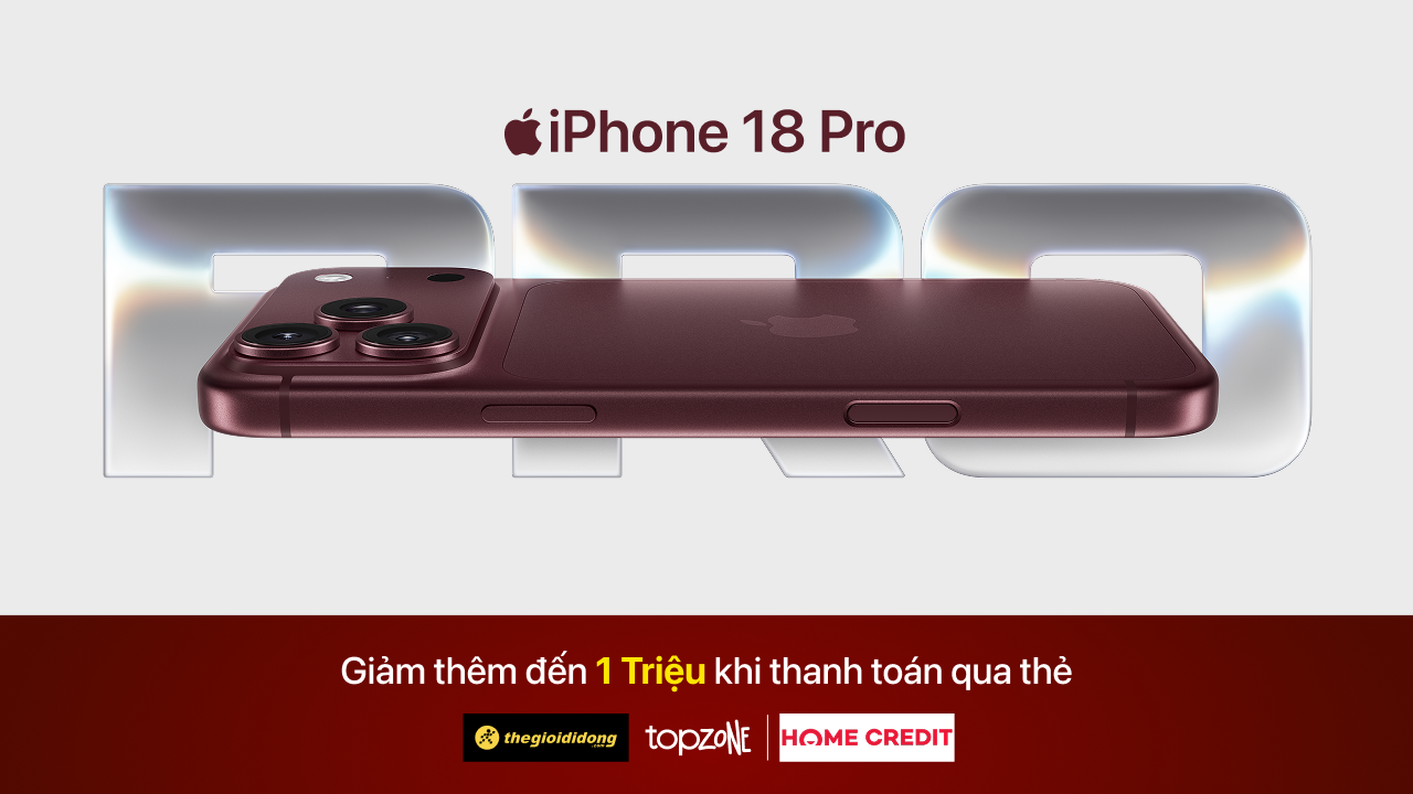 Giảm 2 Triệu Khi Mua Iphone 18 Pro Series Với Thẻ Tín Dụng Home Credit