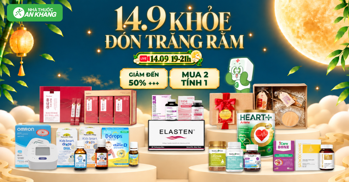 14.9 Khỏe đón trăng rằm – Giảm đến 50%, mua 2 tính 1 14.9 Khỏe đón trăng rằm – Giảm đến 50%, mua 2 tính 1