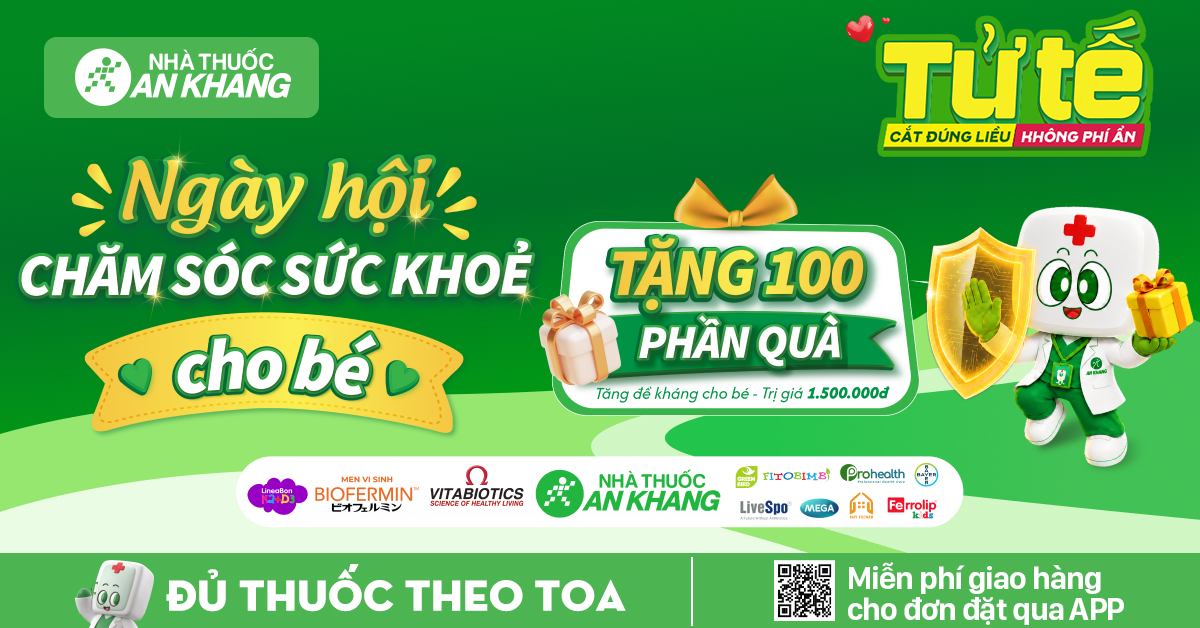 Ngày hội chăm sóc sức khỏe cho bé tại Nhà thuốc An Khang Ngày hội chăm sóc sức khỏe cho bé tại Nhà thuốc An Khang