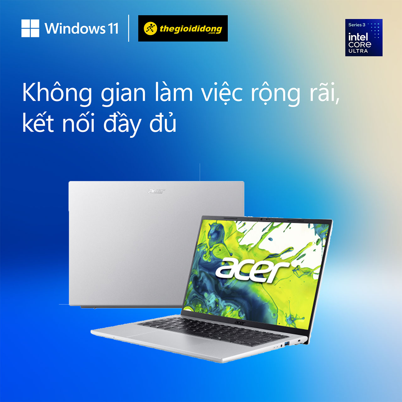 Acer Aspire Go 15 Ag15-52P-52Wt: Laptop Windows 11 Gọn Nhẹ
