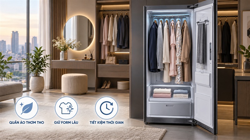 Tủ chăm sóc quần áo LG – giải pháp chăm sóc quần áo tối ưu Tủ chăm sóc quần áo LG – giải pháp chăm sóc quần áo tối ưu