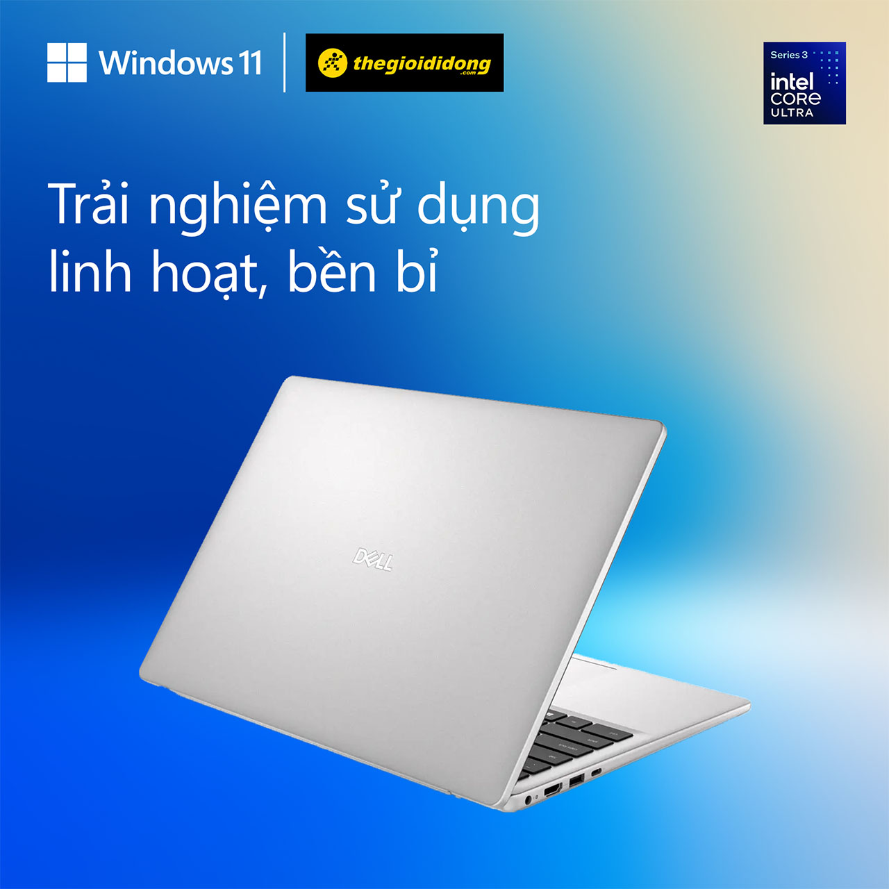 Dell 14 Dc14250-Dc4C5386W: Laptop Windows 11 Gọn Gàng