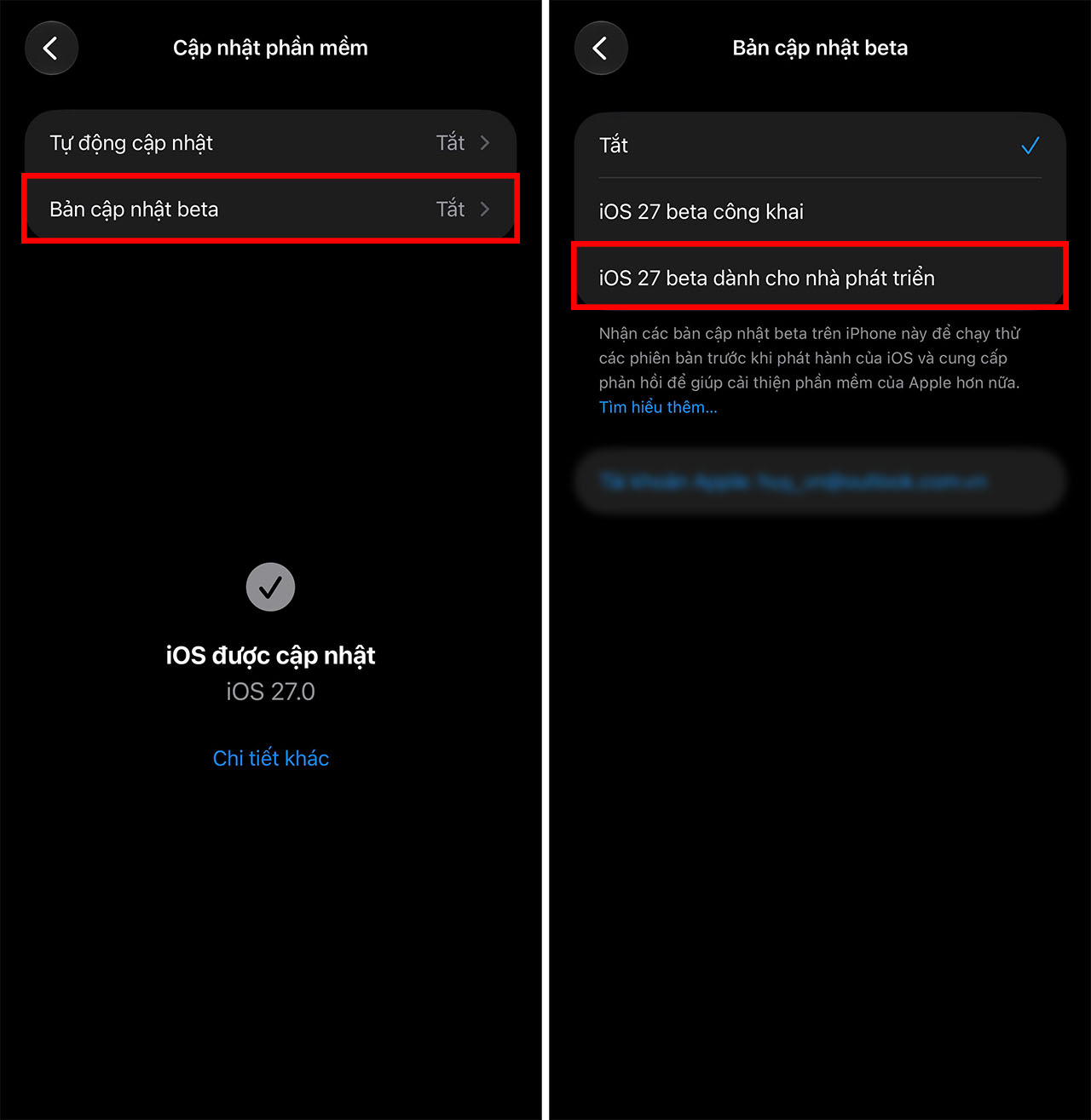 Cách Cập Nhật Ios 27.2 Beta