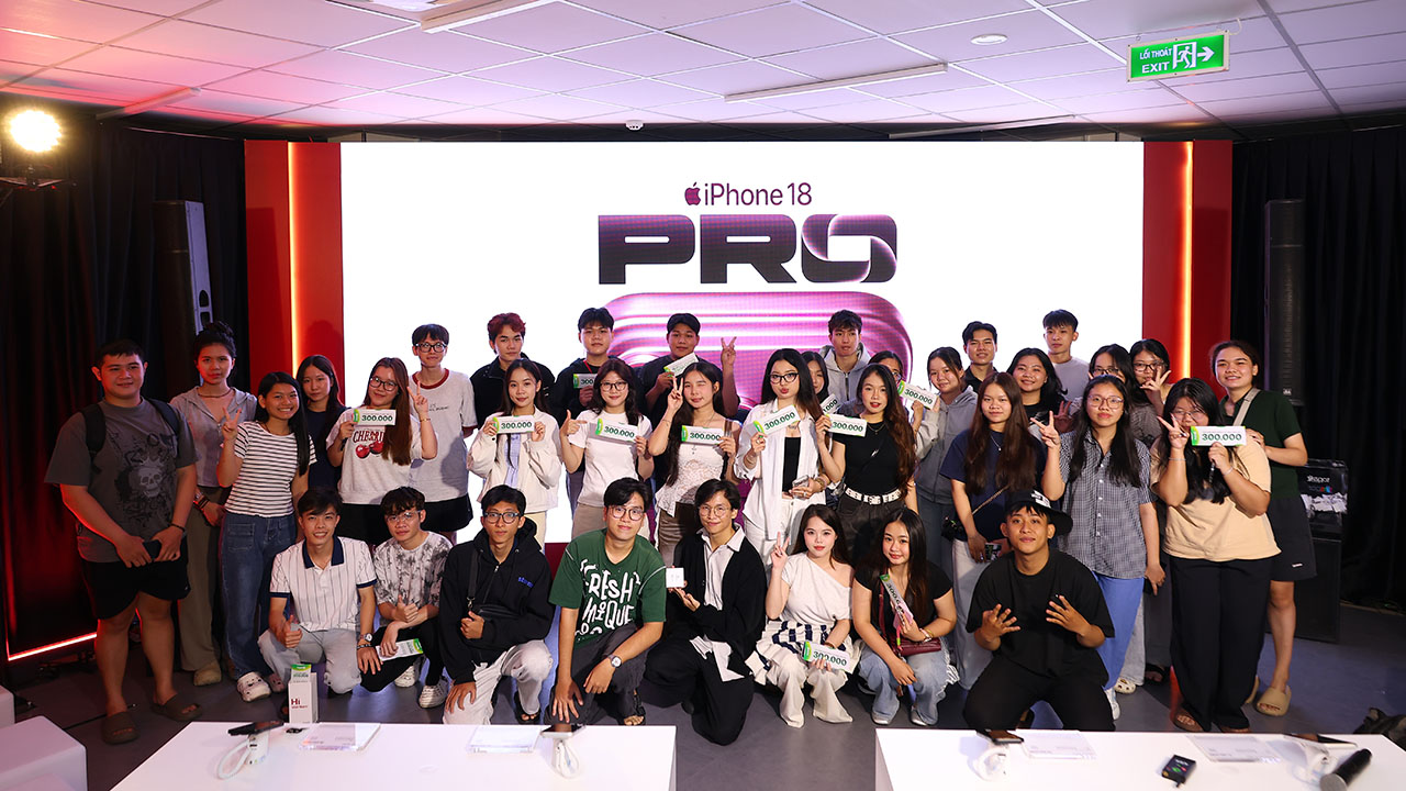 Workshop Trải Nghiệm Iphone 18 Pro Series Tại Topzone