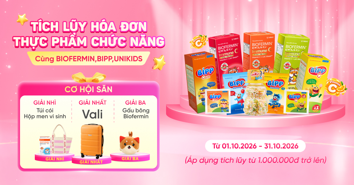 Tích luỹ hoá đơn nhận ngay cơ hội nhận quà xịn tại AVAKids
