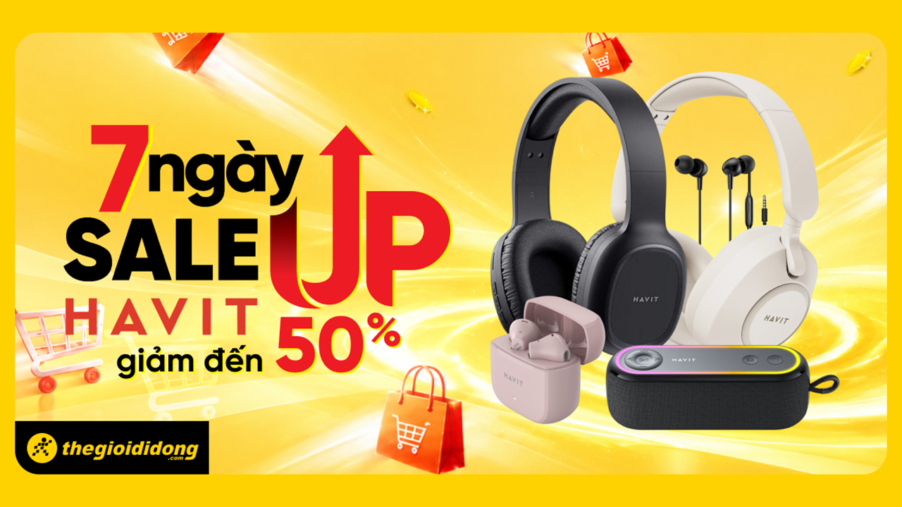 [7 Ngày Sale Up] Hàng Loạt Sản Phẩm Giảm Đến 50% Tại Thế Giới Di Động