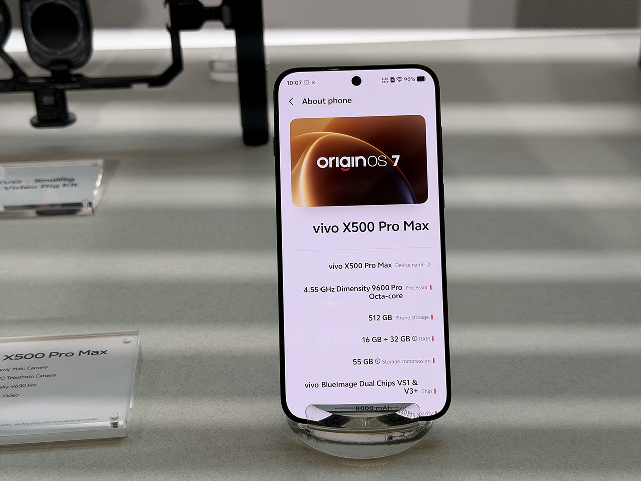 Trên Tay Vivo X500 Pro Max