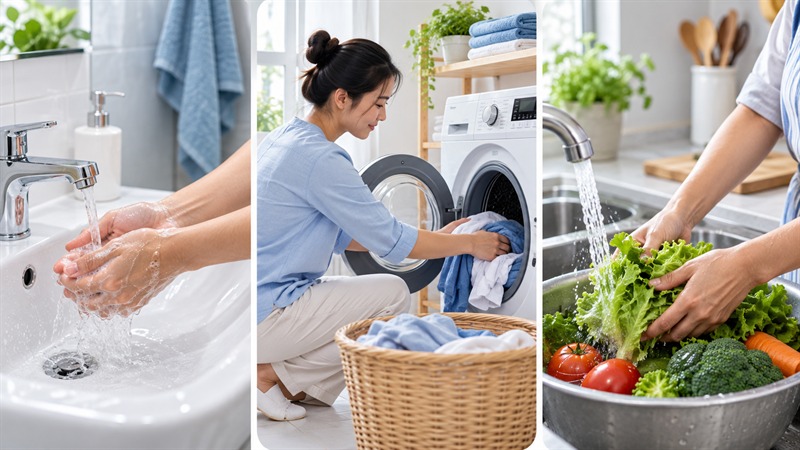 Vai trò nước sinh hoạt trong đời sống