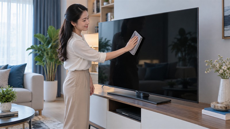 Vệ sinh bảo quản tivi OLED Vệ sinh bảo quản tivi OLED