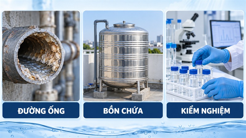 Đánh giá chất lượng nước máy