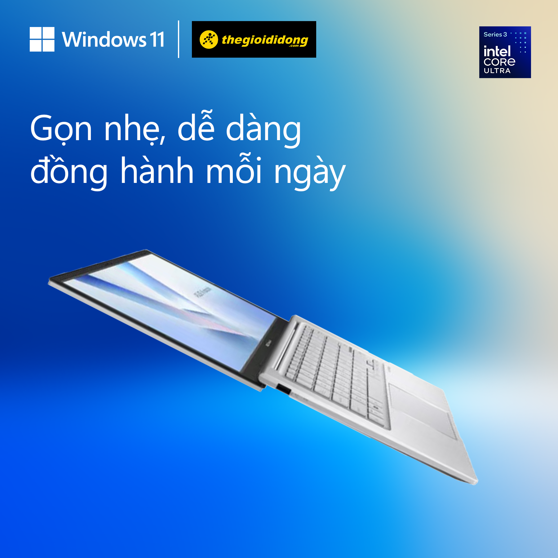 Asus Vivobook 14 X1404Ma-Eb219W: Laptop Windows 11 Gọn Nhẹ Cho Học Tập, Văn Phòng Và Nhịp Sống Linh Hoạt