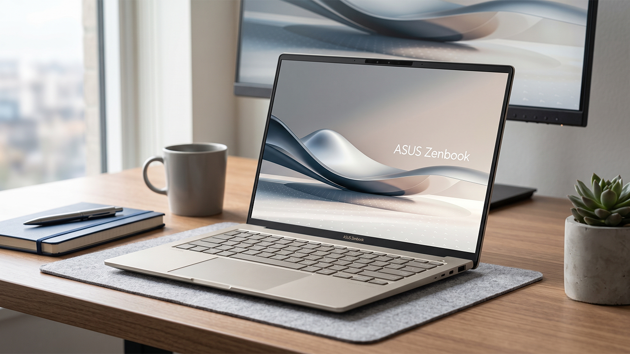 Deal Hời Asus Zenbook A14 Ux3407Qa: Trả Góp 0% Tặng Office Bản Quyền