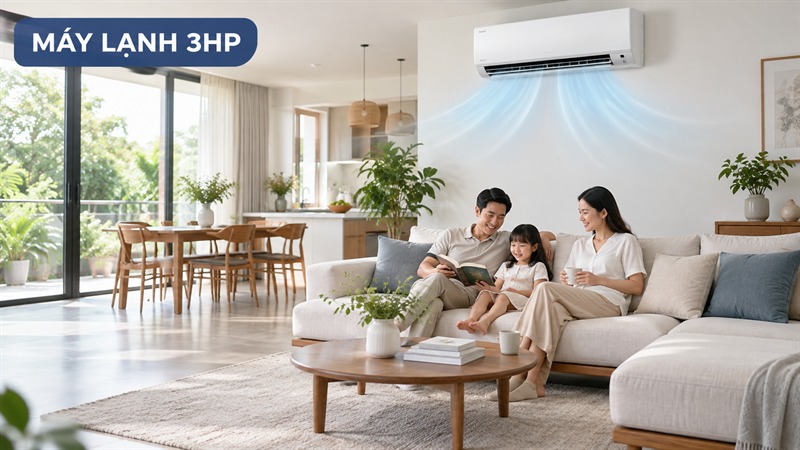 Máy lạnh 3HP cho phòng khách rộng Máy lạnh 3HP cho phòng khách rộng