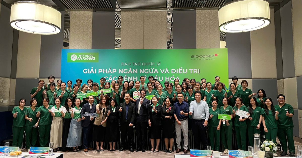 Dược sĩ An Khang tham gia chương trình đào tạo về giải pháp ngăn ngừa và điều trị các bệnh lý tiêu hóa cùng Biocodex