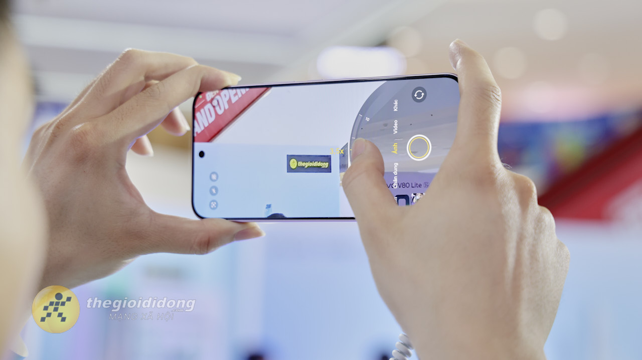 Trên Tay Vivo V80 Lite 5G