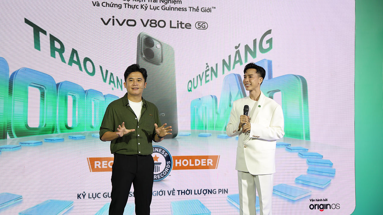 Sự Kiện Ra Mắt Vivo V80 Lite 5G