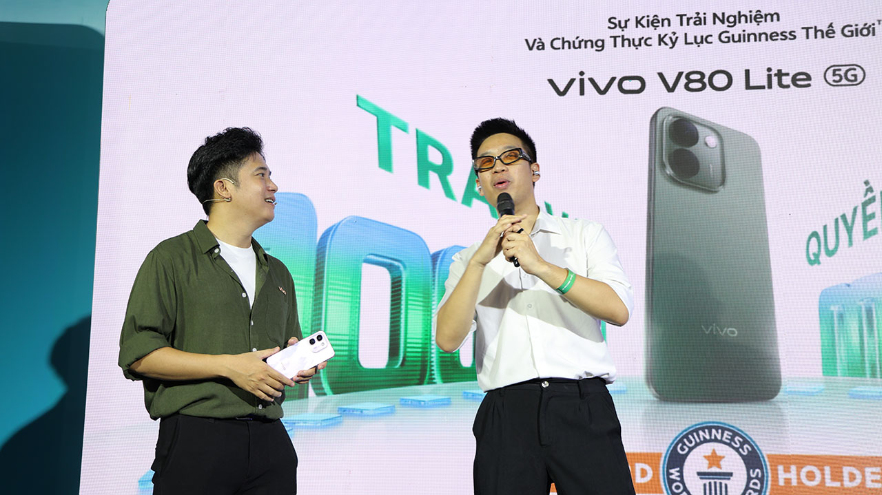 Sự Kiện Ra Mắt Vivo V80 Lite 5G