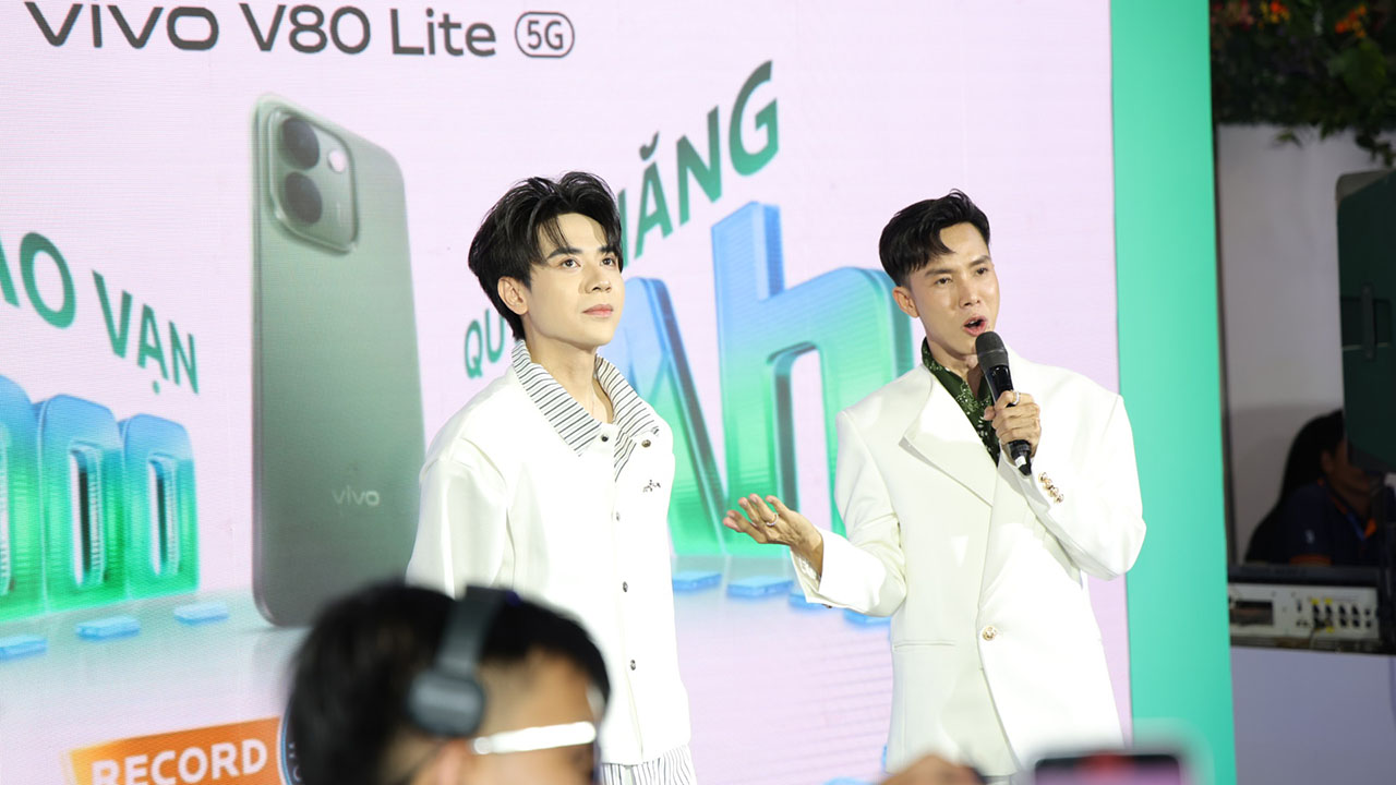 Sự kiện ra mắt vivo V80 Lite 5G Sự kiện ra mắt vivo V80 Lite 5G