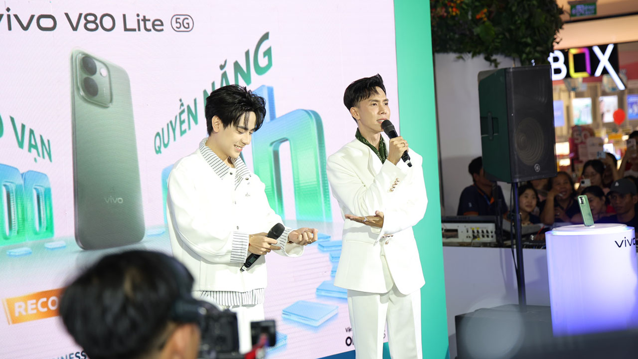 Sự kiện ra mắt vivo V80 Lite 5G Sự kiện ra mắt vivo V80 Lite 5G