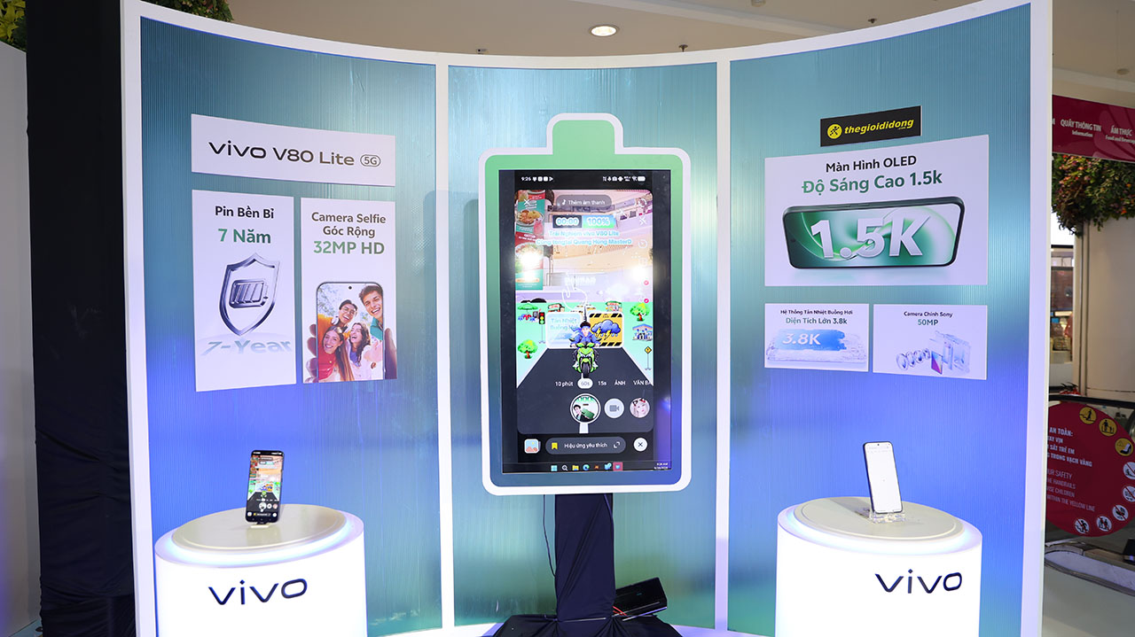 Sự Kiện Ra Mắt Vivo V80 Lite 5G