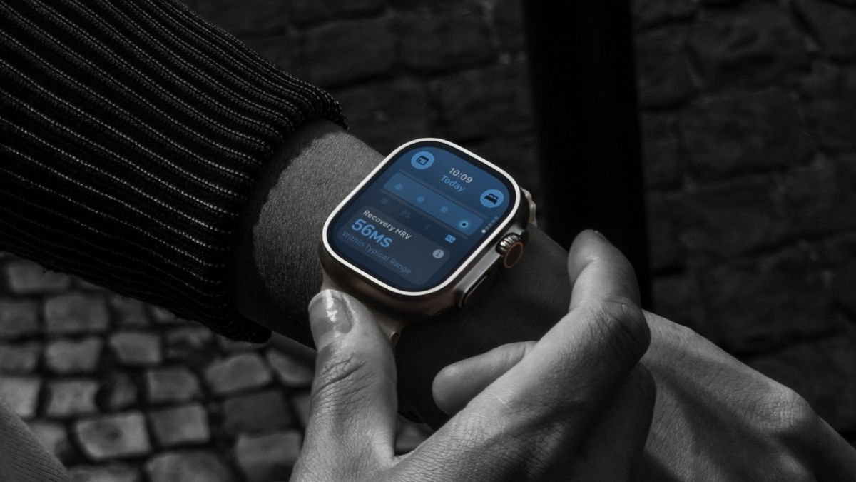 Apple Watch Ultra 4 hiển thị chỉ số HRV Phục Hồi ngay trên cổ tay (Ảnh: Apple) Apple Watch Ultra 4 hiển thị chỉ số HRV Phục Hồi ngay trên cổ tay (Ảnh: Apple)