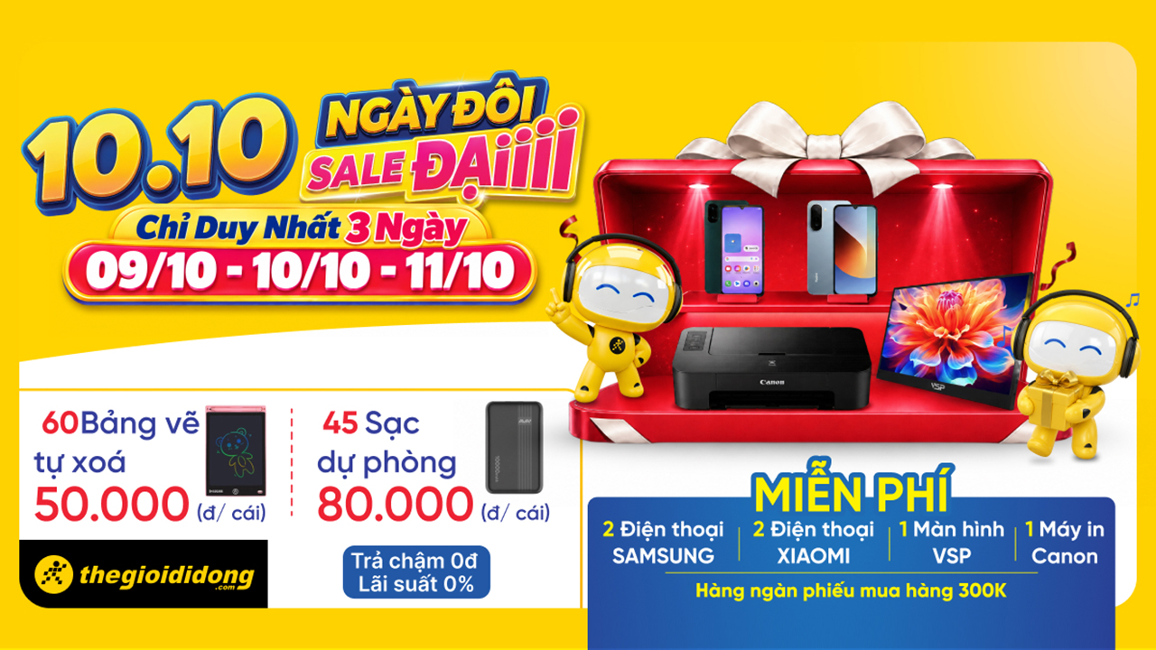 Cuối tuần mua online - Khuyến mãi khủng: Săn điện thoại, màn hình, máy in, sạc dự phòng,... Cuối tuần mua online - Khuyến mãi khủng: Săn điện thoại, màn hình, máy in, sạc dự phòng,...
