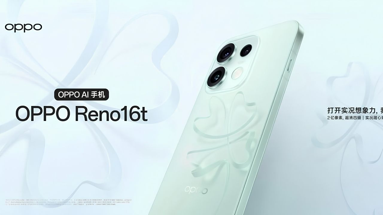 OPPO Reno 16T OPPO Reno 16T