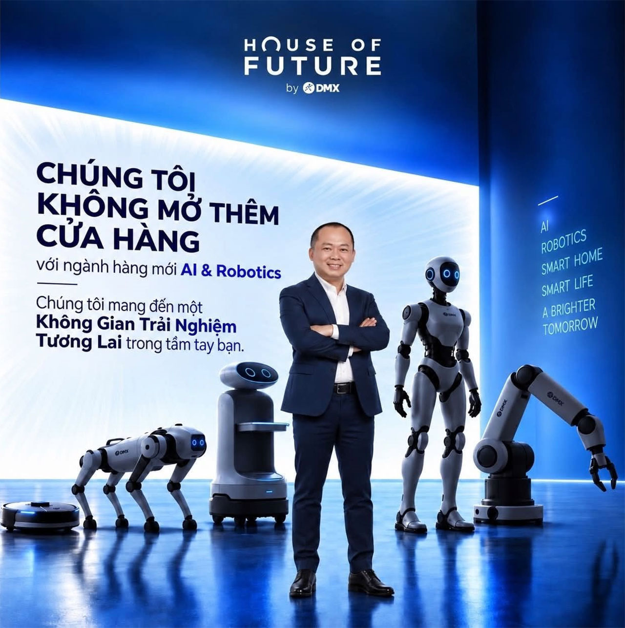 Điện Máy Xanh Mở Ngành Hàng Ai & Robotics