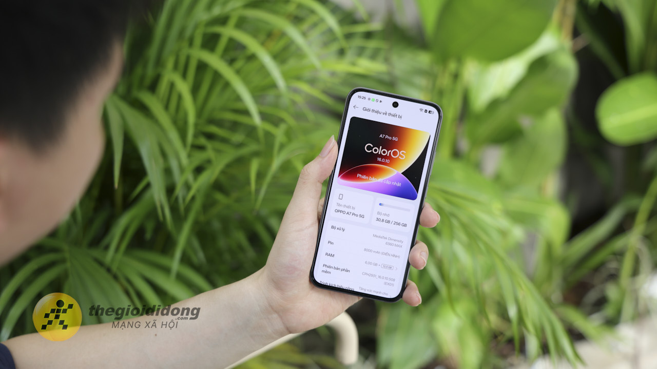 Trên Tay Oppo A7 Pro