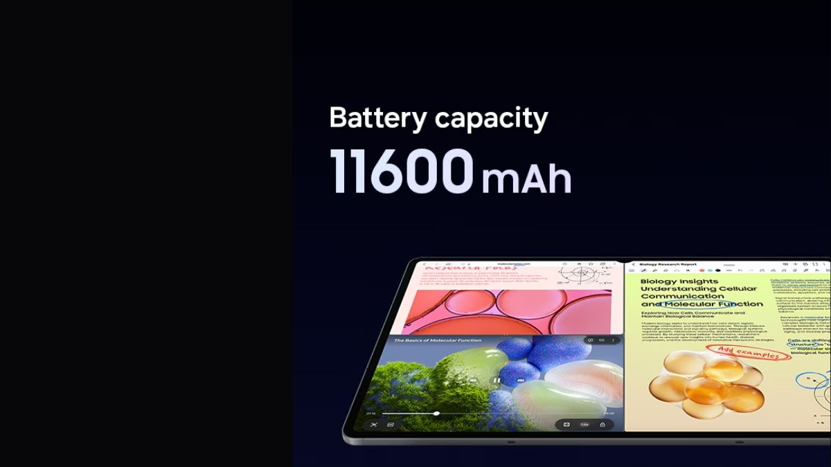 Tab S12 Ultra nâng pin lên 11.600 mAh Tab S12 Ultra nâng pin lên 11.600 mAh