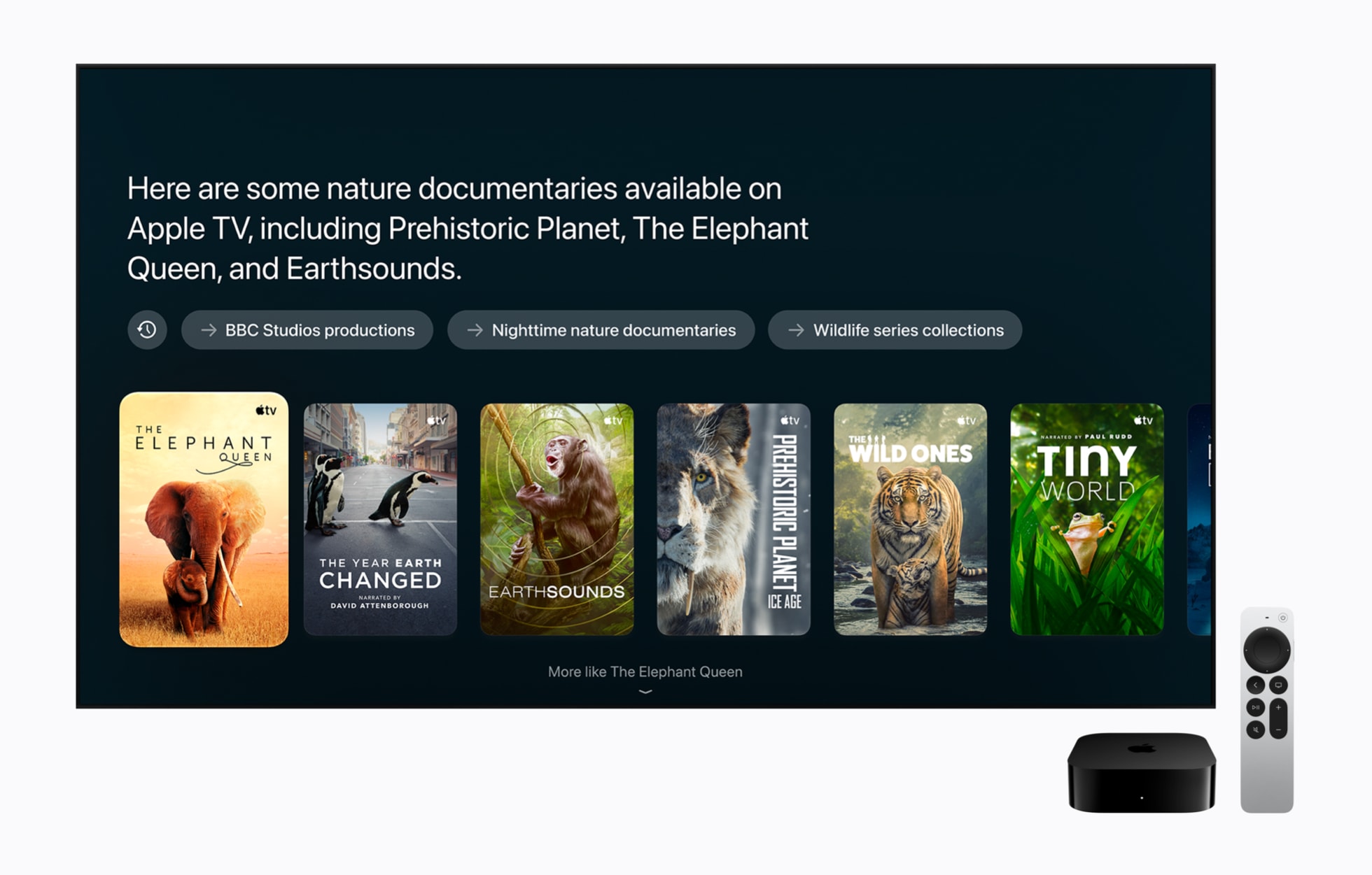 Siri AI trên Apple TV 4K Siri AI trên Apple TV 4K