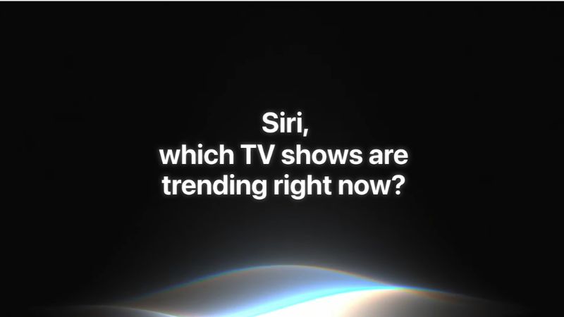Siri Trên Apple Tv 4K Thế Hệ Mới