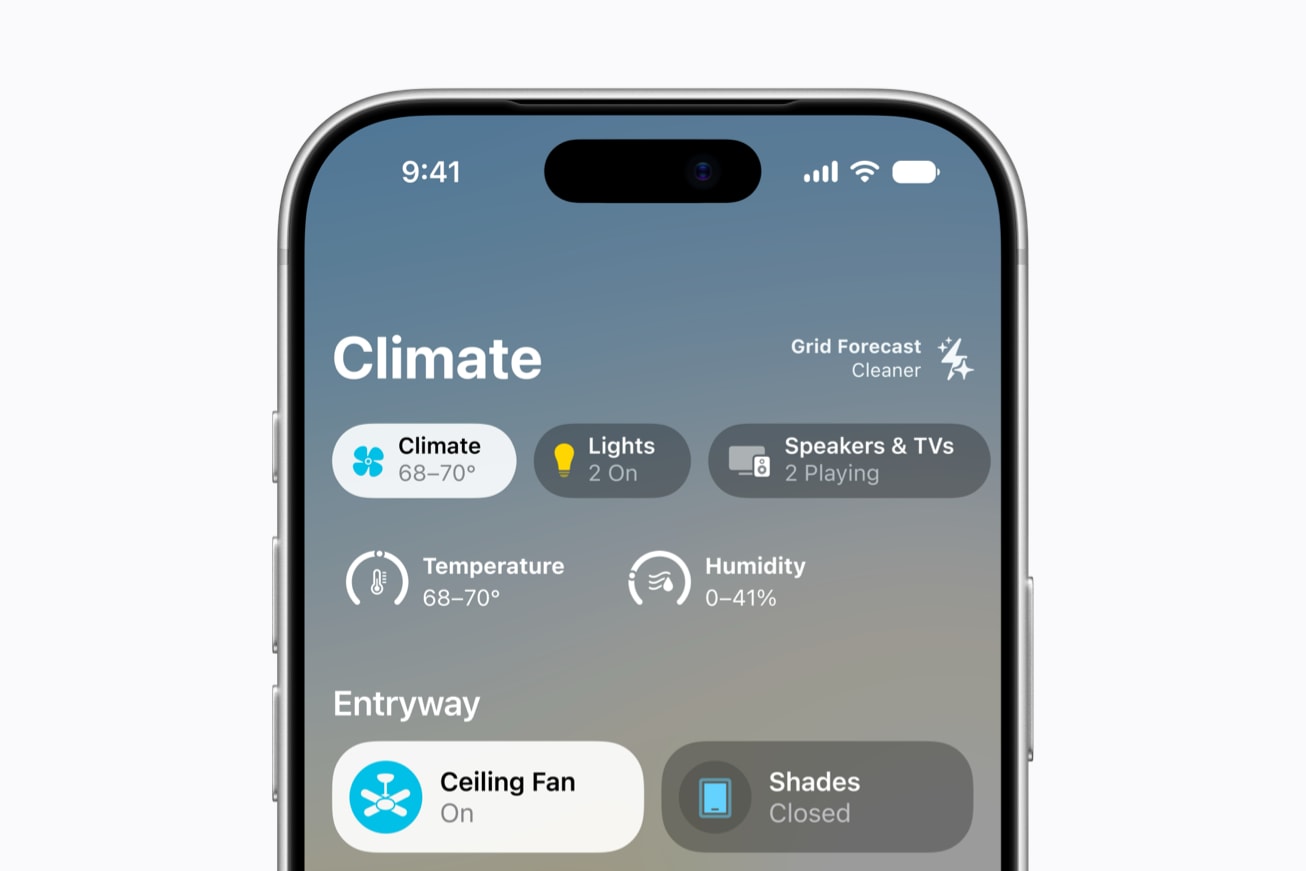 Nhờ Trí Thông Minh Trên Iphone, Nhiệt Độ Thích Ứng Trong Ứng Dụng Nhà Sẽ Tự Động Điều Chỉnh Bộ Điều Nhiệt Apple Home Collection: Nhiệt Độ Thích Ứng