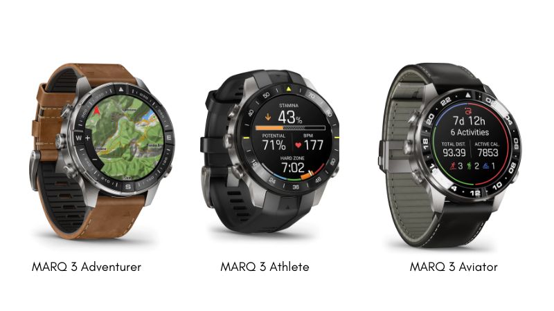 Garmin Marq 3 Series Dành Cho Nhiều Nhu Cầu Garmin Marq 3 Series Dành Cho Nhiều Nhu Cầu
