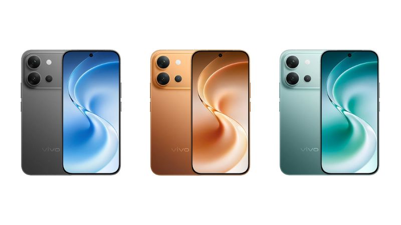 Hệ màu sắc của vivo V80 FE có phần tương đồng với V80 Hệ màu sắc của vivo V80 FE có phần tương đồng với V80