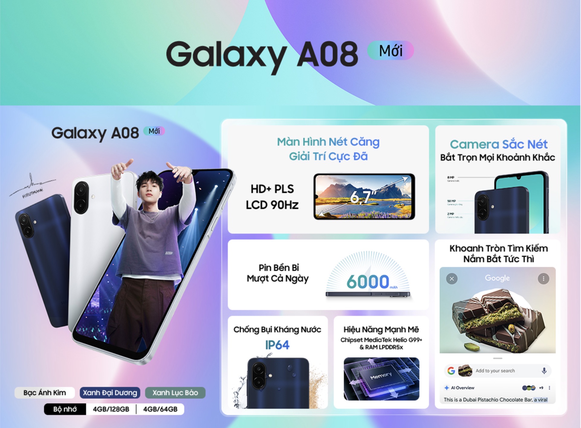 Samsung Galaxy A08 Và Galaxy A07S Có Gì Mới?