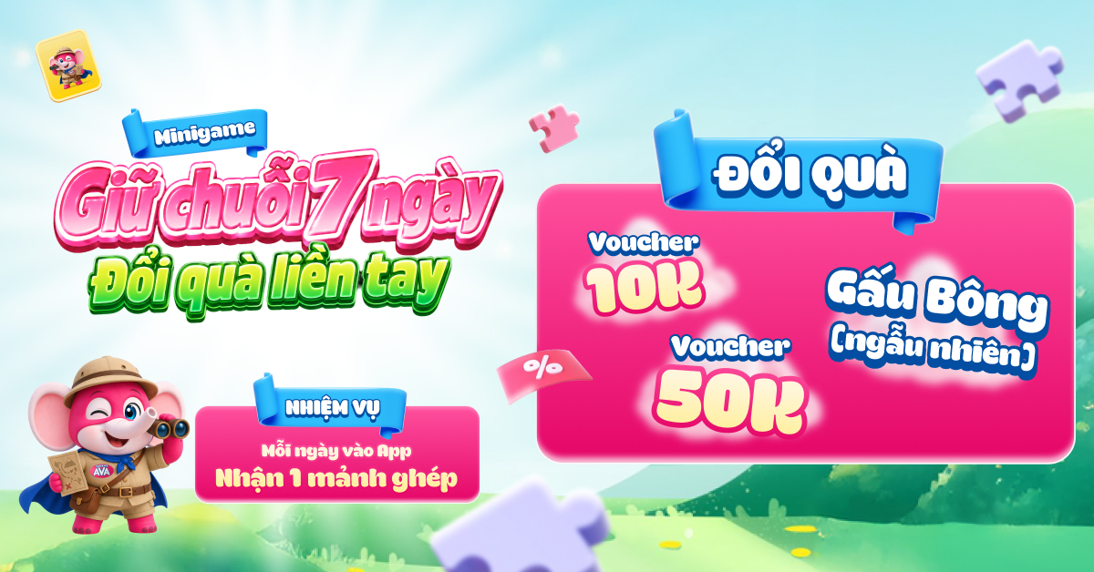 Minigame “Giữ chuỗi 7 ngày - Đổi quà liền tay