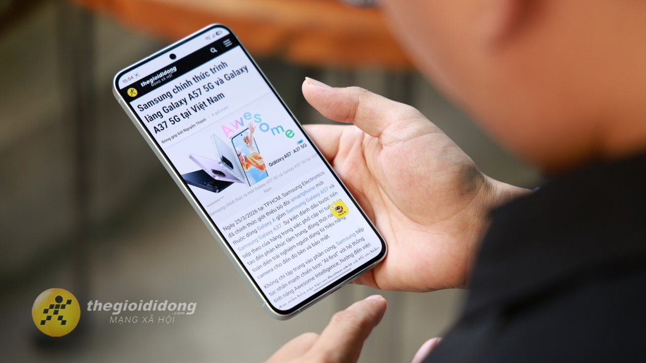 Chuẩn Phong Cách Awesome: Galaxy A57 Cân Mọi Tiêu Chí, Từ Camera, Hiệu Năng, Bền Bỉ Hằng Ngày