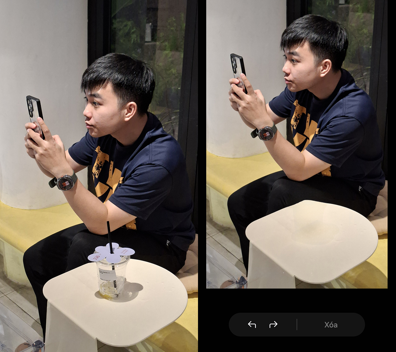 Tính Năng Xoá Vật Thể Bằng Ai Photo Assist.