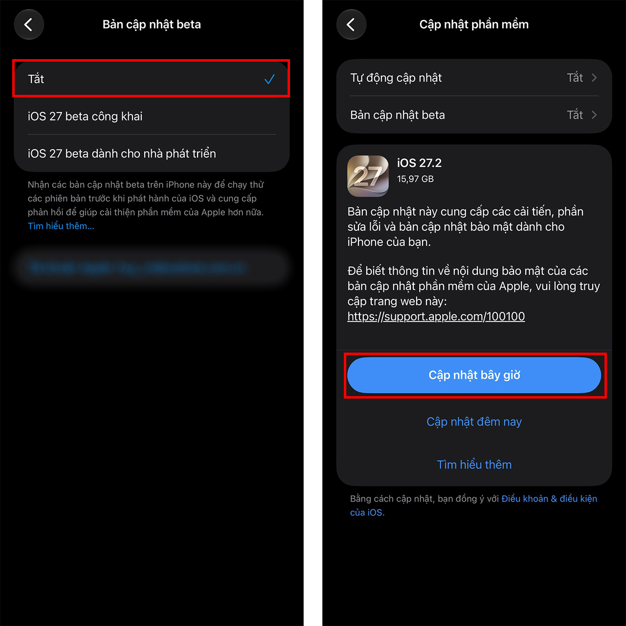 Cách Cập Nhật Ios 27.2 Chính Thức