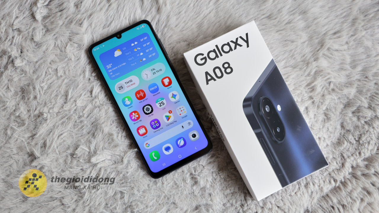 Trên Tay Samsung Galaxy A08