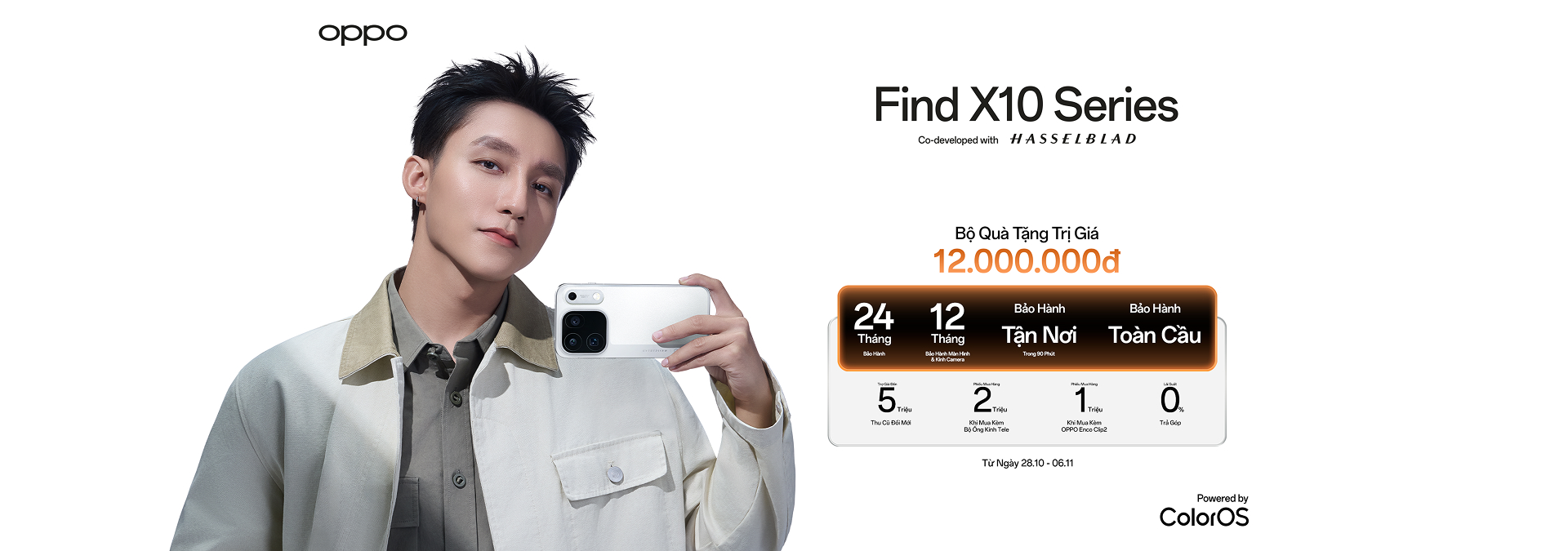 Hotsale Mở Bán Oppo Find X10 Series: Quà Tặng 12 Triệu, Thu Cũ Trợ Giá 5 Triệu, Trả Chậm 0%