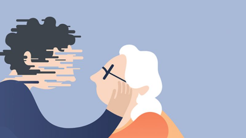 Ở mức độ bệnh trung bình, người bệnh Alzheimer có thể không nhận ra người thân Ở mức độ bệnh trung bình, người bệnh Alzheimer có thể không nhận ra người thân