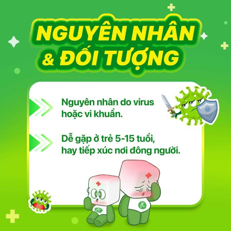 Viêm họng cấp có thể do nhiều tác nhân khác nhau, nhưng phổ biến nhất vẫn là do virus và vi khuẩn