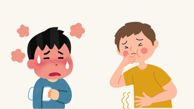 Bạn cần đến gặp bác sĩ ngay khi có dấu hiệu mệt lả, nôn ói dữ dội