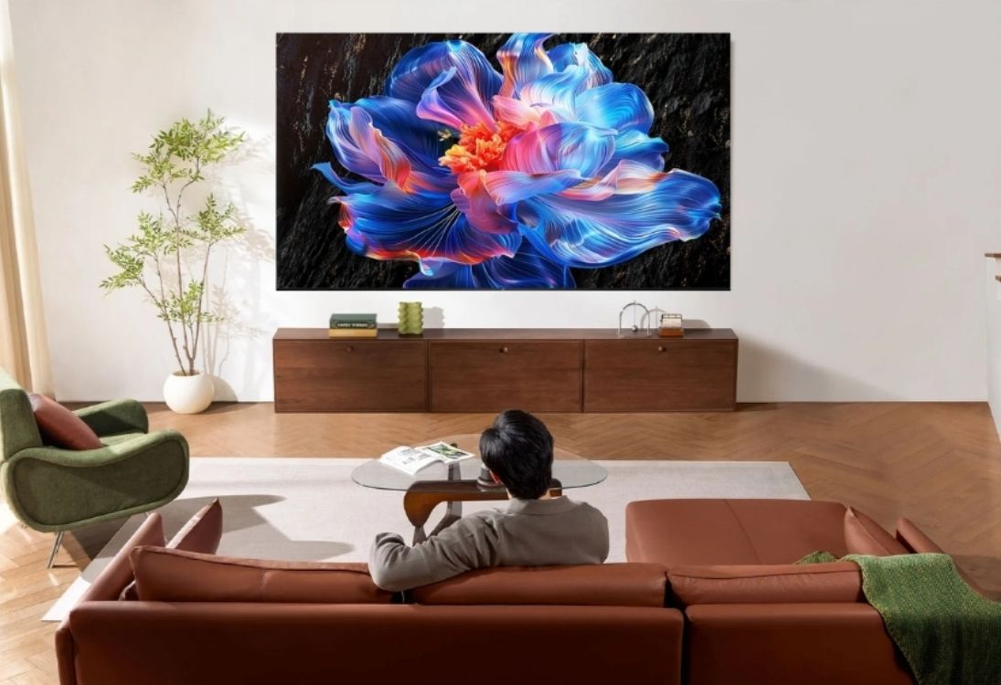 Google Tivi TCL AI 4K 65 inch 65P6K Màn hình 65 inch viền mỏng, độ phân giải 4K hiển thị rõ nét, sống động từng trận bóng