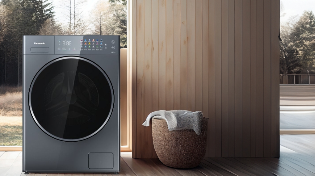 Máy giặt Panasonic Inverter 13 kg NA-26CVX1AVT giặt nước nóng, diệt khuẩn UV Blue Ag+, vận hành êm và tiết kiệm điện Máy giặt Panasonic Inverter 13 kg NA-26CVX1AVT giặt nước nóng, diệt khuẩn UV Blue Ag+, vận hành êm và tiết kiệm điện