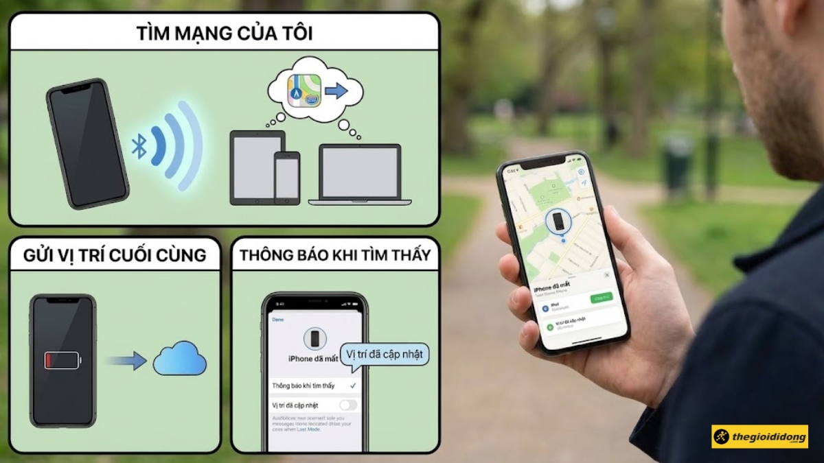 C&aacute;ch t&igrave;m iPhone khi bị tắt nguồn hoặc kh&ocirc;ng c&oacute; mạng